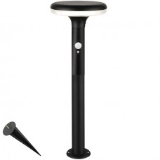 Solar Φωτιστικό Κολωνάκι LED 600lm Λευκό Φως IP44 Με Ανιχνευτή 5-010